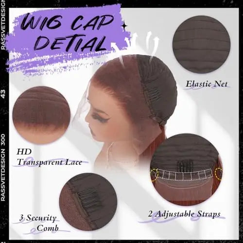 Wholesale 30 Inch Long Straight Premium Synthetic Lace Front Wigs High Temperature