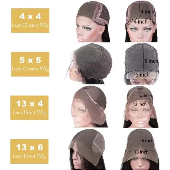 Promotion $78 Wholesale Virgin Brazilian Straight Human Hair Wig 13x4 Pre Plucked Lace Frontal Medium Transparent 250% Density