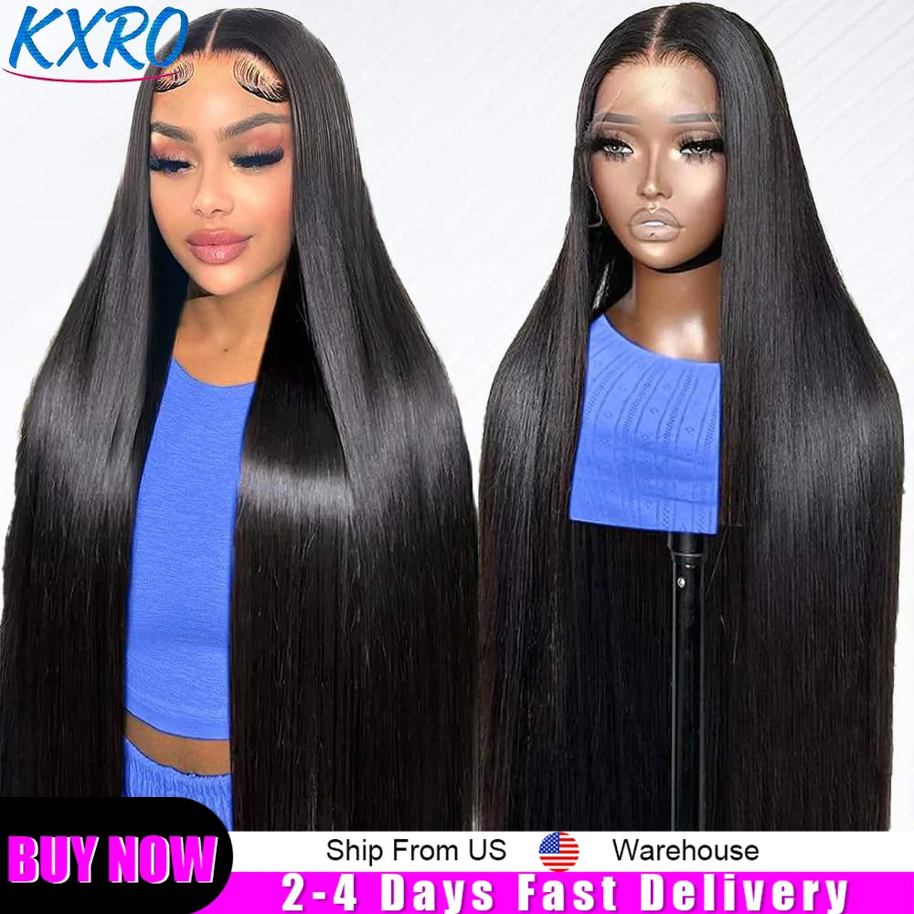 Colored Straight Human Hair Wigs 13x4 HD Lace Frontal Wigs Natural Color Lace Front Human Hair Wigs For Woman on Clearance Sale for Women ready to wear On Clearance Sale Pre Plucked Wig Party work daily life